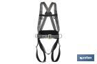 SAFETY HARNESS WITH WORK POSITIONING BELT. 2-POINTS. STANDARD ONE SIZE FITS ALL