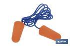 Earplugs blister | 100 pcs. | SNR 36dB | Orange - Cofan