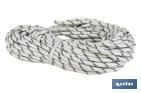 ROLLO DE CUERDA PARA TRABAJOS DE ALTURA | CUERDA TRENZADA | IDEAL PARA ESCALADA Y TRABAJOS EN ALTURA SEMIESTÁTICA