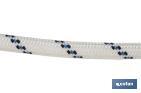 Rollo de cuerda para trabajos de altura | Cuerda trenzada | Ideal para escalada y trabajos en altura semiestática - Cofan