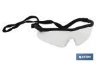 Clear safety goggles | Scratch resistant goggles | Greater safety in do-it-yourself projects and welding works, among others - Cofan