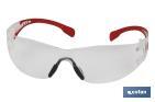 Gafas protectoras de seguridad super ligeras | Con lente clara | Mayor protección y seguridad en el trabajo - Cofan
