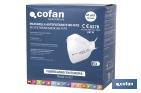 Mascarilla FFP2 NR con ajuste en cabeza - Cofan