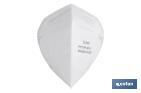 FFP2 NR Folding Face Mask | White | Self Filtering Mask | Disposable Mask - Cofan