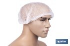 GORRO DESECHABLE | COLOR: BLANCO | MATERIAL: POLIPROPILENO | PLEGADO EN ACORDEÓN | DISPONIBLE EN PACKS DE 100 UNIDADES | PROTECCIÓN PARA LIMPIEZA, SANIDAD E INDUSTRIA