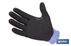 Guantes mecánicos anticorte impregnado en nitrilo Sandy Coating | Conforme con EN 388:2016 | Disponible desde la talla 6 hasta la 11 - Cofan