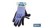 Guantes mecánicos anticorte impregnado en nitrilo Sandy Coating | Conforme con EN 388:2016 | Disponible desde la talla 6 hasta la 11 - Cofan