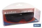 Polarised safety glasses | UV protection | Maximum protection against reflections, sun and glares - Cofan