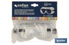 Gafa de Seguridad con Ventilación Directa - Cofan