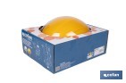 Casco de seguridad industrial con regulador y barbuquejo para trabajos verticales y obra | Disponible en 2 colores - Cofan