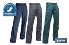 CALÇA DE TRABALHO | MODELO SERVET | VARIAS CORES | MATERIAL 65% POLIÉSTER E 35% ALGODÃO