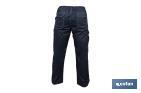 Stretch denim work trousers | Sizes from 38 to 64 (EU) | Navy blue - Cofan