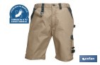 BERMUDAS DE TRABALHO | MODELO POULSEN | MATERIAL 65% ALGODÃO E 35% POLIÉSTER | VARIAS CORES