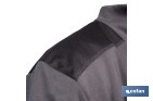 Sudadera de trabajo con media cremallera | Refuerzo textil y puños elásticos | Tejido anti pilling | Tallas disponibles desde la S hasta la XXXL y en 2 colores diferentes - Cofan