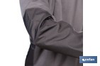 Sudadera de trabajo con media cremallera | Refuerzo textil y puños elásticos | Tejido anti pilling | Tallas disponibles desde la S hasta la XXXL y en 2 colores diferentes - Cofan