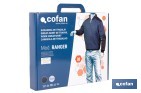 Sudadera de trabajo con media cremallera | Refuerzo textil y puños elásticos | Tejido anti pilling | Tallas disponibles desde la S hasta la XXXL y en 2 colores diferentes - Cofan