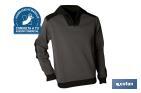 Half-Zip Sweatshirt with collar | Volta Model | Composition: 100% polyester | Different Colours - Cofan