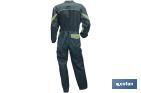 Grey Coverall | Orge Model | Women | With two zip fasteners - Cofan