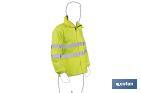 Casaca Impermeável de Alta Visibilidade | Talhas desde a S até a XXXL | Cor Amarelo - Cofan