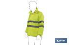 Chaqueta Impermeable de Alta Visibilidad | Tallas desde la S hasta la XXXL | Color amarillo - Cofan