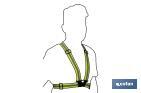  Reflective braces | Yellow | Single size - Cofan