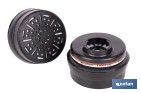 Set de 2 filtros A1P3 para máscara completa Cofan | Protección frente a gases, vapores y partículas P3 - Cofan