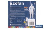 Buzo de protección fitosanitaria con capucha | Protección frente a pesticidas y químicos | Color: blanco | EN ISO 27065 Nivel C2 | Disponible desde la talla M hasta la XXL - Cofan