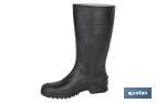 Hohe Regenstiefel aus PVC (Schwarz) - Cofan