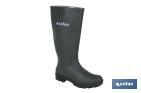 RAIN BOOT | HIGH SHAFT | PVC | GREEN | INNER KNIT LINING