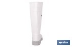 Rain Boot | High Shaft | PVC | White | Non-Slip Sole and Abrasion Resistant - Cofan