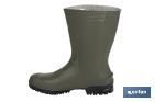 Rain Boot | Half-Cut Rain Boot | PVC | Green | Non-slip sole - Cofan