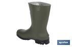 Rain Boot | Half-Cut Rain Boot | PVC | Green | Non-slip sole - Cofan