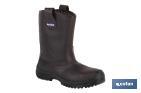 LEATHER BOOT | LINED BOOTS | SECURITY S3 | MEGAN MODEL | SAFETY FOOTWEAR | BROWN
