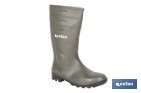 Bota de Agua | Color Verde | Seguridad S5 | Fabricada en PVC | Puntera y Plantilla de Acero - Cofan