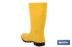 Rain Boot | Security S5 | Yellow | PVC | Steel Toe cap and Insole - Cofan