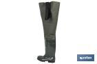 Thigh-high Rain Boot | PVC | Green | Lightweight and Waterproof - Cofan