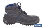 Leather Safety Boot | Black | Security S3 | Iskur Model | Light Carbon Toe Cap - Cofan