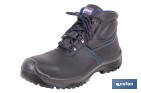Leather Safety Boot | Black | Security S3 | Iskur Model | Light Carbon Toe Cap - Cofan