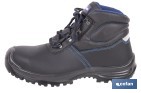 Leather Safety Boot | Black | Security S3 | Iskur Model | Light Carbon Toe Cap - Cofan