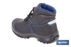 Leather Safety Boot | Black | Security S3 | Iskur Model | Light Carbon Toe Cap - Cofan