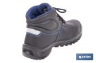 Leather Safety Boot | Black | Security S3 | Iskur Model | Light Carbon Toe Cap - Cofan