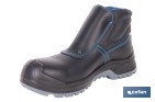 Bota de seguridad Urian Pro con cierre de velcro | Puntera de composite, resistencia al agua | Disponible desde la talla 36 hasta la 47 - Cofan