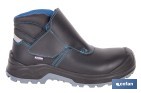 Bota de seguridad Urian Pro con cierre de velcro | Puntera de composite, resistencia al agua | Disponible desde la talla 36 hasta la 47 - Cofan