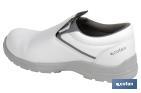 Mocassin de Sécurité S2 SRC | Pointures du 35 au 47 en Couleur Blanche | Chaussures de Travail Modèle White Fox - Cofan