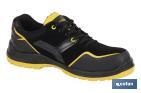 SCARPE SPORTIVE | SICUREZZA S3-SRC ESD | MODELLO MONTIEL | COLORE: NERO | SUOLA ANTISCIVOLO