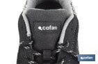 Zapato deportivo S1 PS SR FO Modelo Sierra | Con puntera y plantilla antiperforación | Disponible desde la talla 35 hasta la 47 - Cofan