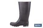 Botas de agua con caña alta | Material: PVC | Color: negro | Alta resistencia al agua, aceites y grasas | Disponible desde la talla 37 hasta la 47 - Cofan