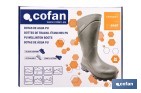 Botas de agua de PU y Elastopan, color verde | Resistentes al frío y a productos químicos | Suela antideslizante OB SR | Disponibles desde la talla 36 hasta la 49 - Cofan