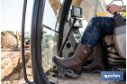 Botas de seguridad Megan Pro con forro de borreguito | Puntera de composite y suela antideslizante | Disponible desde la talla 37 hasta la 47 - Cofan