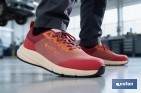 Zapatilla de seguridad deportiva modelo Tiwi S1P ESD | Puntera composite no metálica | Tallas de la 36 a la 47 - Cofan